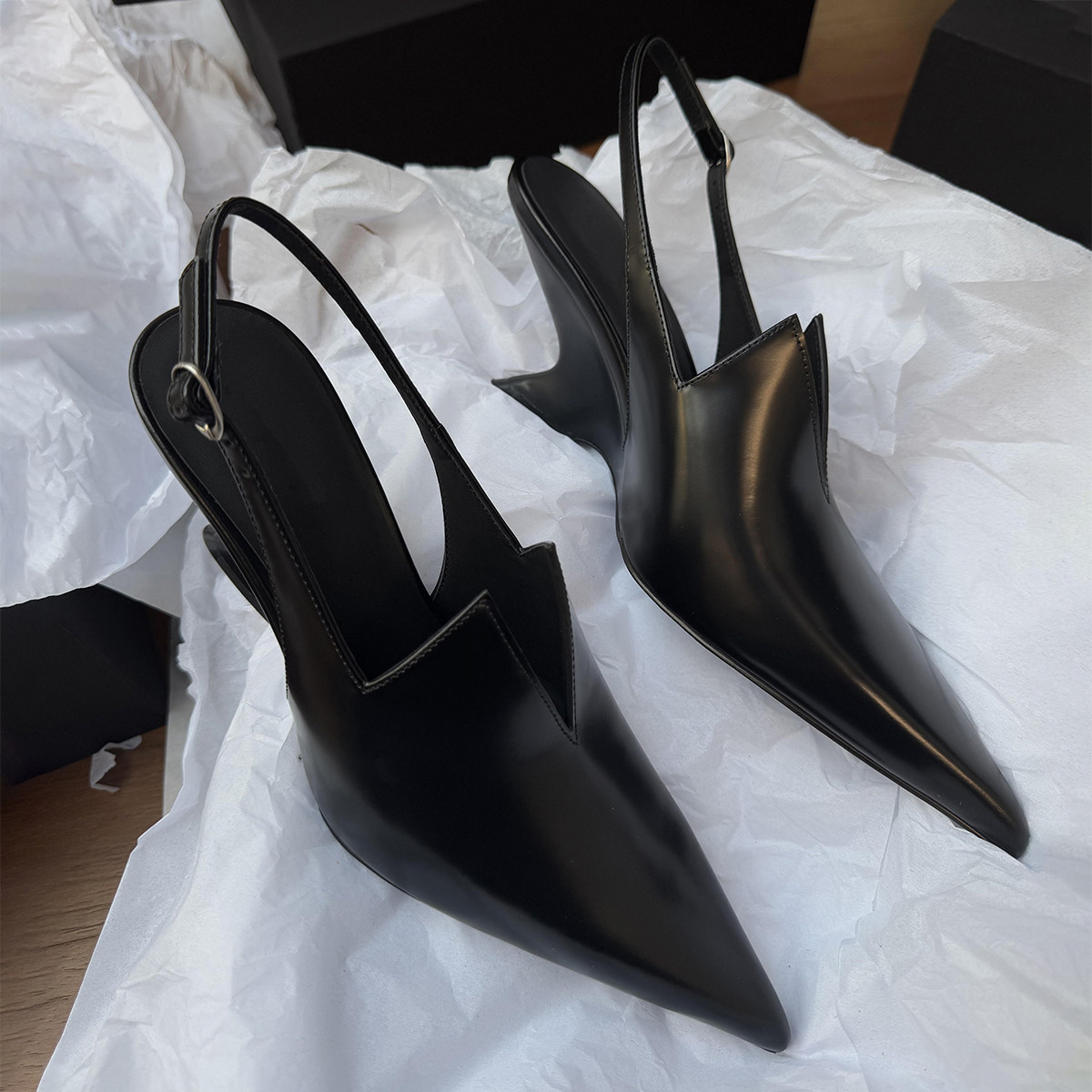 Ladies V Front Cut Slingback P - Women Formal Upper Wear ulasan dan harga