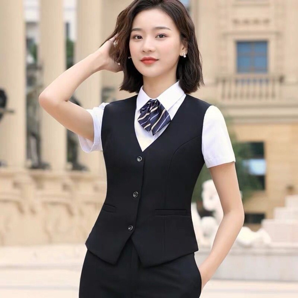 Elegant OL Fashion Business Ve - Women Formal Wear For Plus Size ulasan dan harga