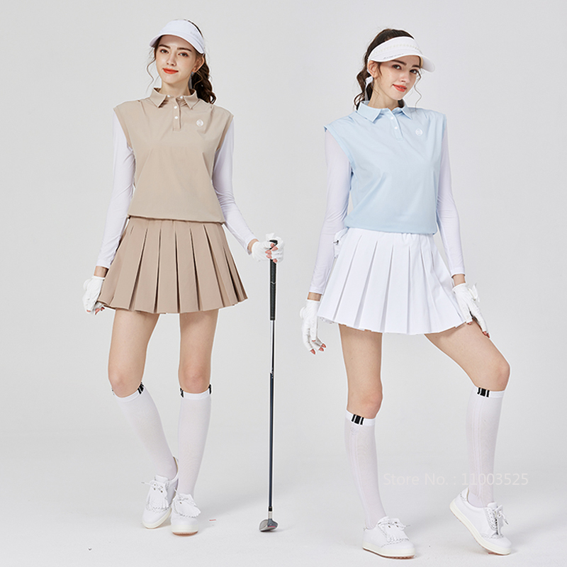 Blktee WomenPolo Top Ice Silk  - Pencil Skirt Midi ulasan dan harga