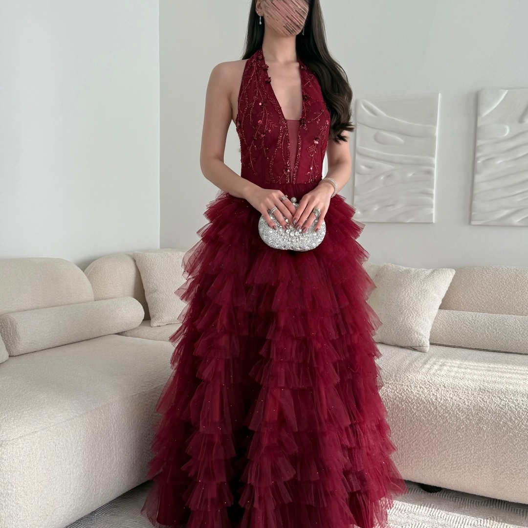 Bella Customized Satin Off-the - Women Formal Wear For Graduation ulasan dan harga