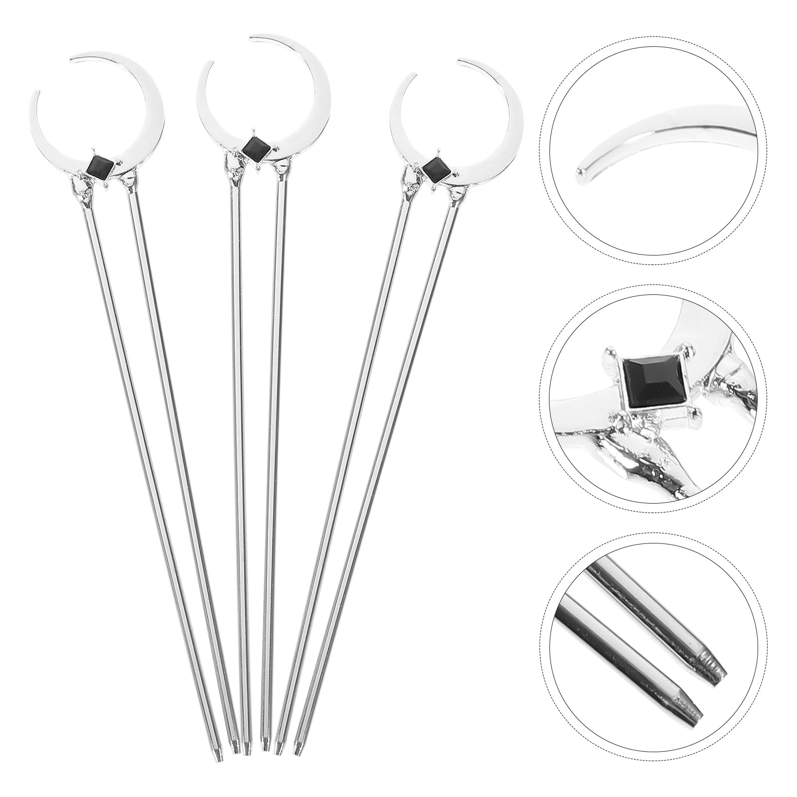 3Pcs Vintage Hair Bun Sticks M - Women Formal Wear Ideas ulasan dan harga