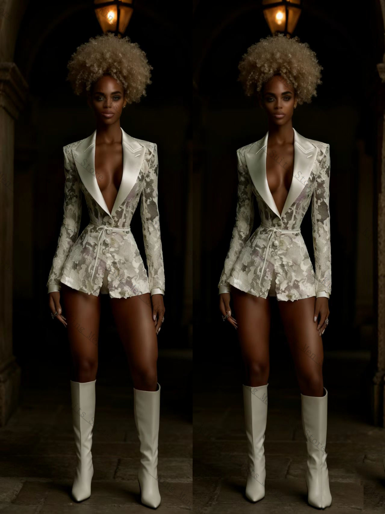 Women Suit 1 Pcs Blazer Belted - Women'S Formal Wear Tuxedo ulasan dan harga