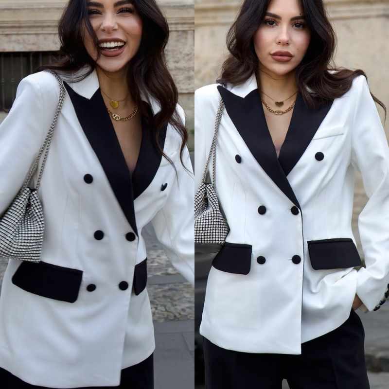 Modern Woman Suits 2 Pieces Bl - Women Formal Wear Pants ulasan dan harga
