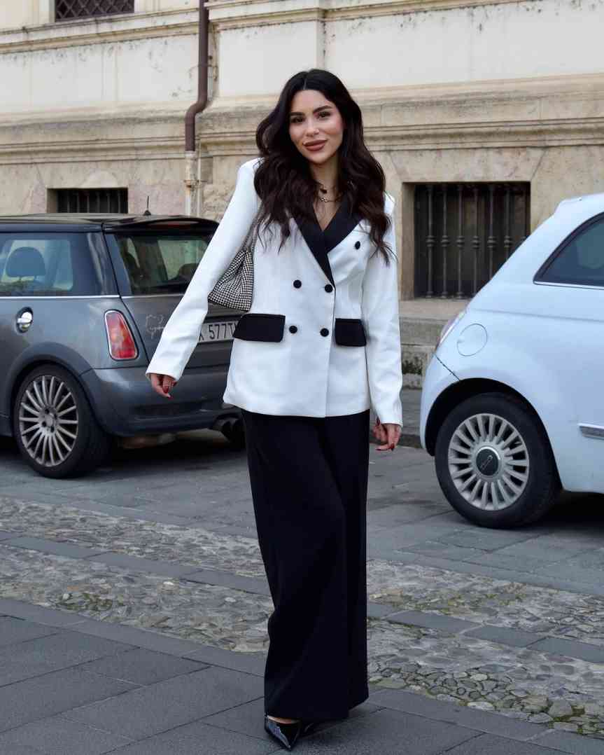 Modern Woman Suits 2 Pieces Bl - Women Formal Wear Pants ulasan dan harga
