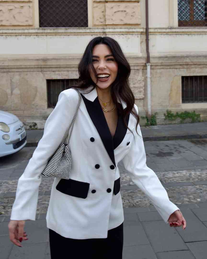 Modern Woman Suits 2 Pieces Bl - Women Formal Wear Pants ulasan dan harga