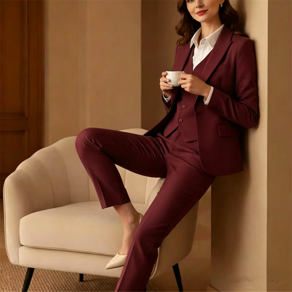 New Sage Green Women's Suit 3  - Women Formal Wear Pants ulasan dan harga