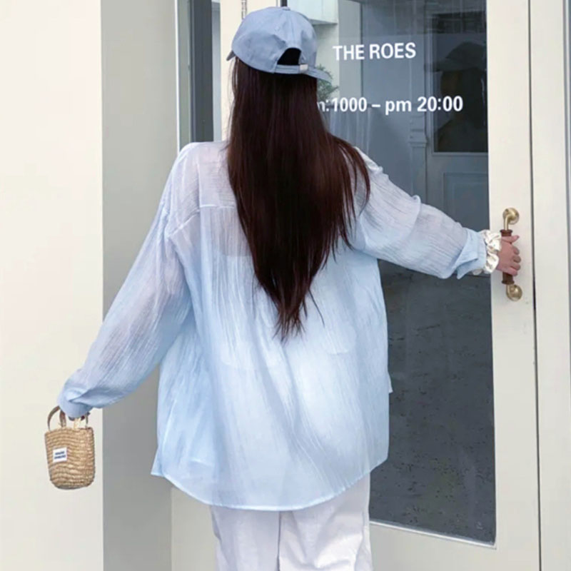 Casual Loose Women's Tops 2026 - Silk Blouse Button ulasan dan harga