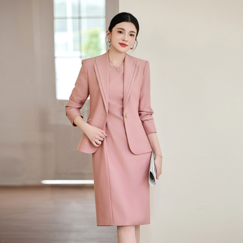 Pink suit for women2025New Pro - Women Formal Wear Pants ulasan dan harga