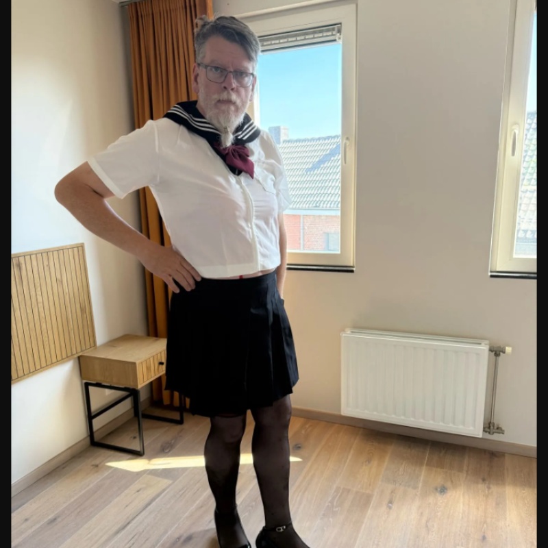 S-8XL Japan School Girl JK Uni - Pencil Skirt Midi ulasan dan harga