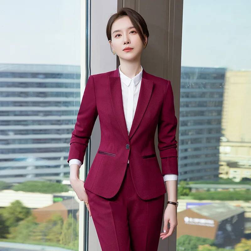 Ladies Office Work Wear Suits  - Women Formal Wear Pants ulasan dan harga