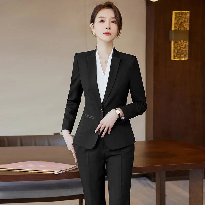 Ladies Office Work Wear Suits  - Women Formal Wear Pants ulasan dan harga