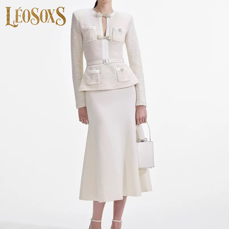 LEOSOXS Women's Coordinated Se - Pencil Skirt Midi ulasan dan harga