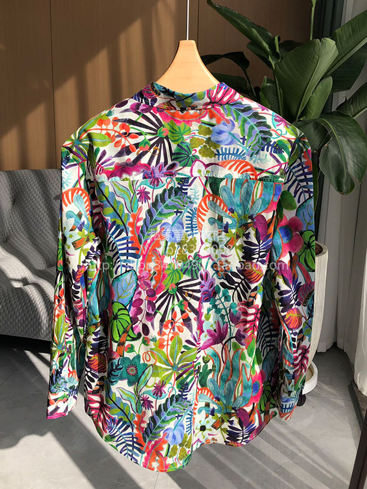 Silk Women's Shirt Fashion Sat - Silk Blouse Button ulasan dan harga