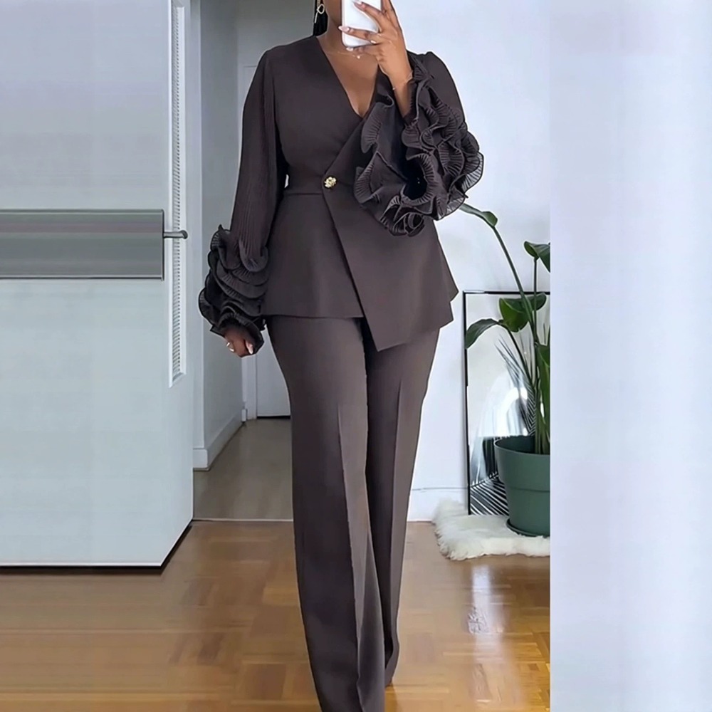 Women's 2‑Piece Pant Suit Deep - Women'S Formal Wear With Pants ulasan dan harga