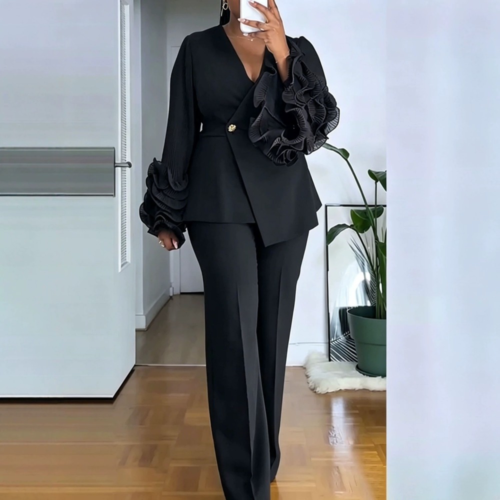 Women's 2‑Piece Pant Suit Deep - Women'S Formal Wear With Pants ulasan dan harga