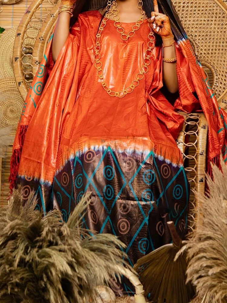 African Printed Gown: Evening  - Women Formal Wear For Plus Size ulasan dan harga