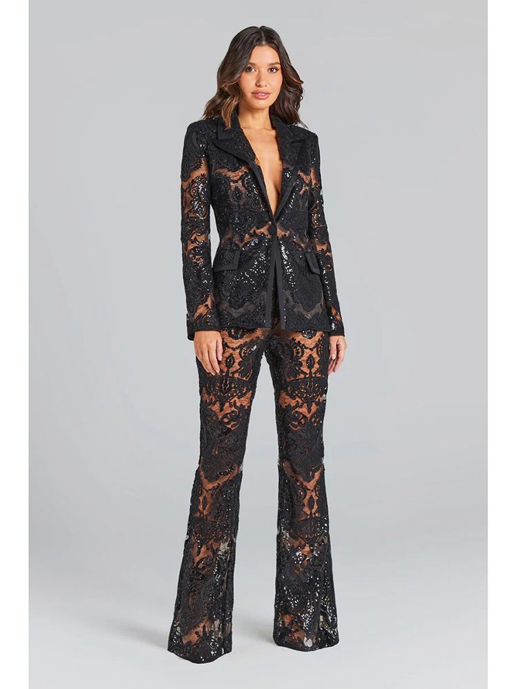 HIGH STREET Newest 2026 Design - Women'S Formal Wear With Pants ulasan dan harga