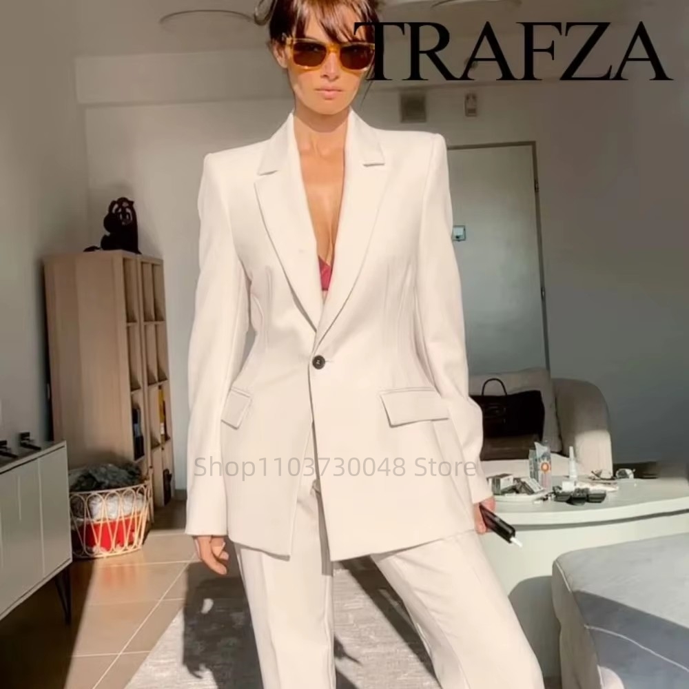 Fashion Office Ladies Blazer a - Women Formal Wear Pants ulasan dan harga